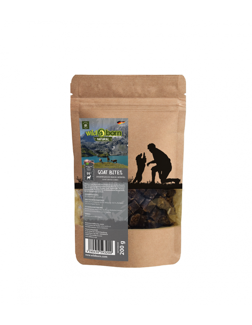 Wildborn Natural Goat Bites Hundesnack