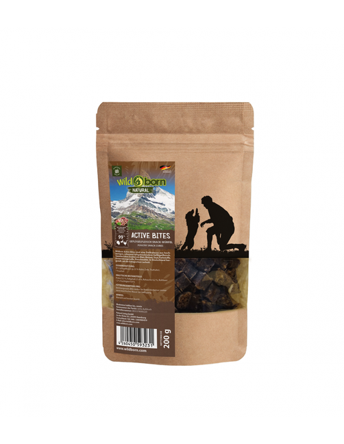 Wildborn Natural Active Bites Hundesnack