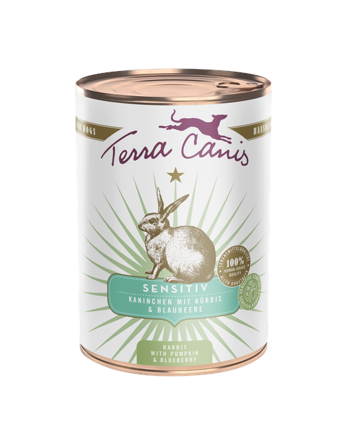 Sensitiv | Kaninchen mit Kürbis und Blaubeere 400 g
