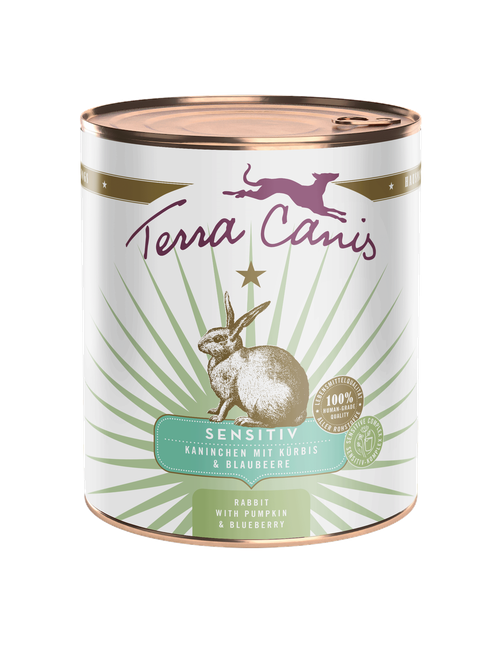 Sensitiv | Kaninchen mit Kürbis und Blaubeere 800 g