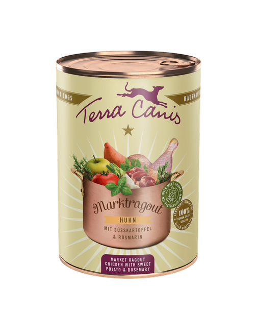 Marktragout | Huhn mit Süßkartoffel und Rosmarin 385 g