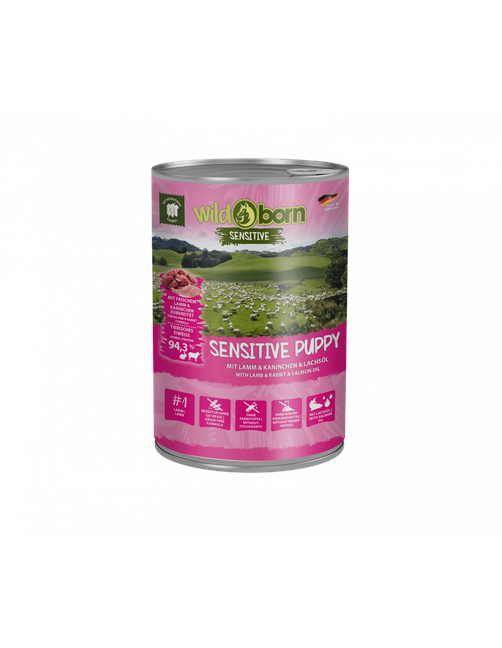 Sensitive Puppy Welpenfutter, Hundefutter Für Welpen 6 x 400 g