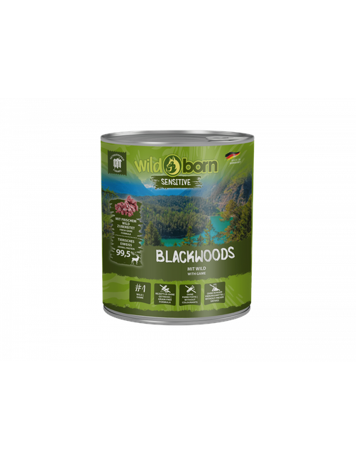 Blackwoods Hundefutter mit Wild 6 x 800 g