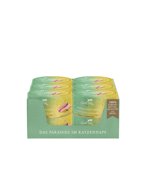 Adult | Rind & Kaninchen 12 x 80 g