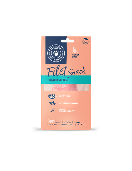 Filetsnack Thunfischfilet - im Eigenen Saft 12 x 25 g