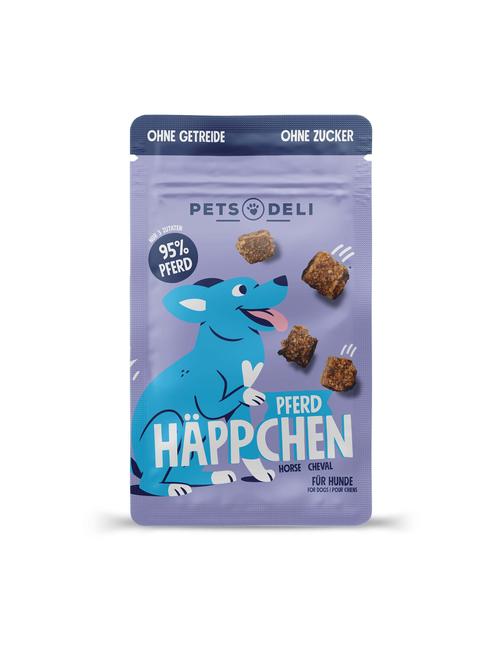 Pferdehäppchen - Trainingssnack - Getreidefrei, Zuckerfrei 5 x 90 g