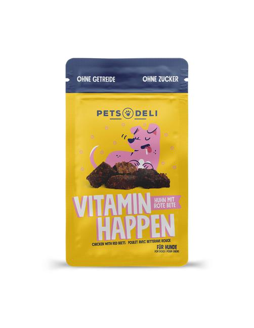 Huhn - Vitaminhappen - Pastinake, Rote Bete - Getreidefrei, Zuckerfrei 90 g