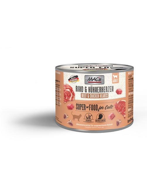 Cat Rind & Hühnerherzen 1,2 kg