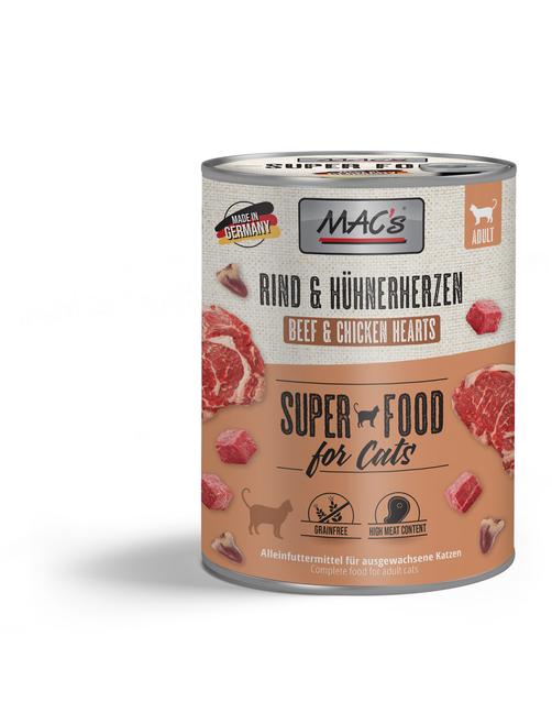 Cat Rind & Hühnerherzen 4,8 kg