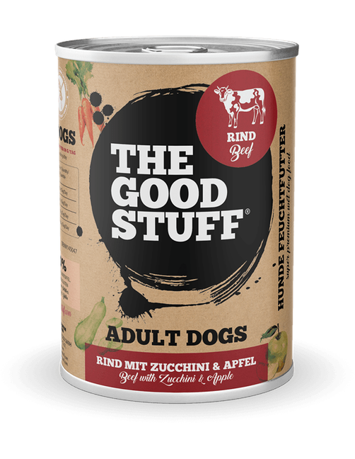 THE GOODSTUFF Rind mit Zucchini & Apfel