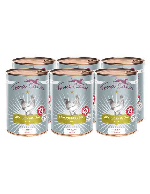 Low Mineral-Diät | Huhn 6 x 400 g