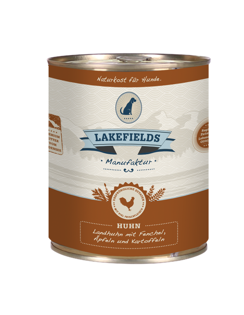 Landhuhn mit Fenchel, Äpfeln und Kartoffeln 400 g