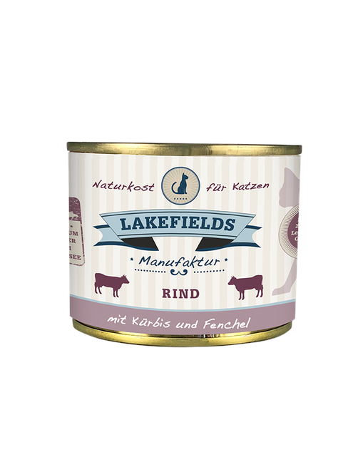 Rind mit Kürbis und Fenchel Für Katzen 200 g