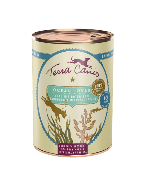 Love The Planet | Ocean Lover - Ente mit Roter Bete, Sanddorn und Meeresschätzen 400 g