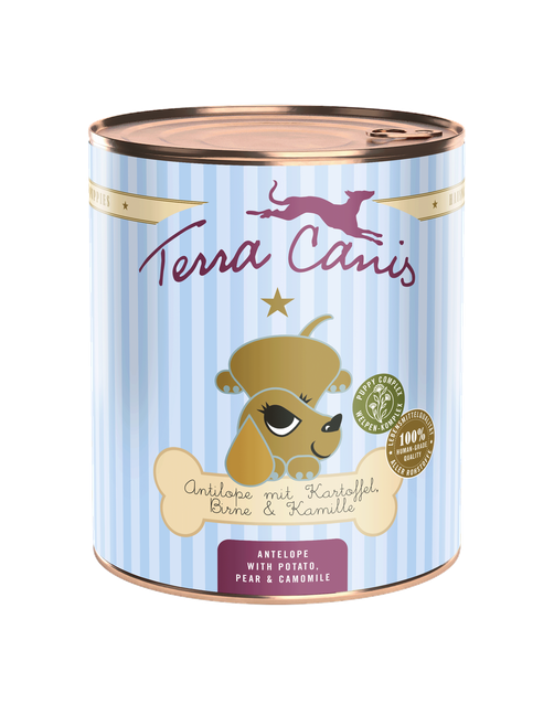 Welpe | Antilope mit Kartoffel, Birne, Kastanie & Kamille 800 g