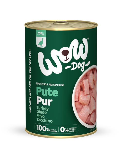 Pute Pur Single Protein Futter 400 g