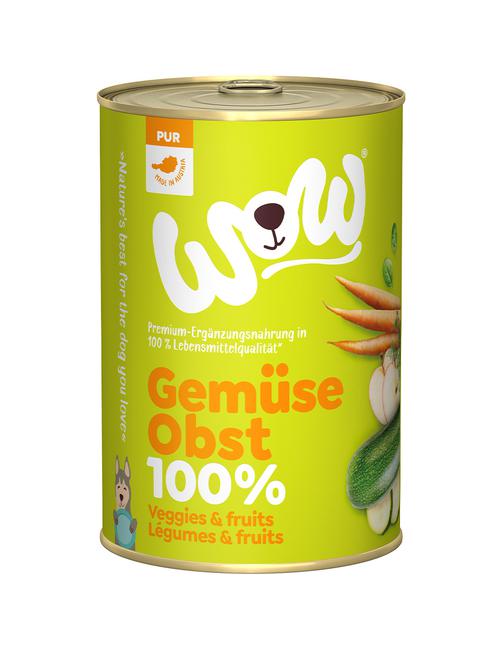WOW Gemüse & Obst 100% Lebensmittelqualität