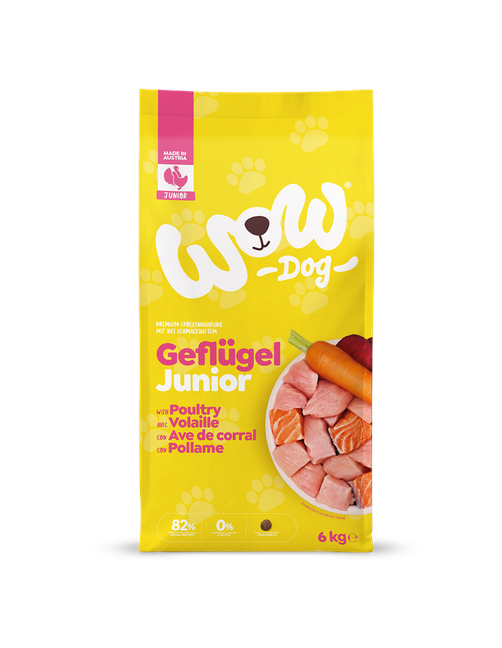 Junior Geflügel mit Karotte und Roter Rübe 6 kg