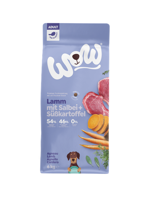 Adult Lamm mit Salbei und Süßkartoffel 6 kg