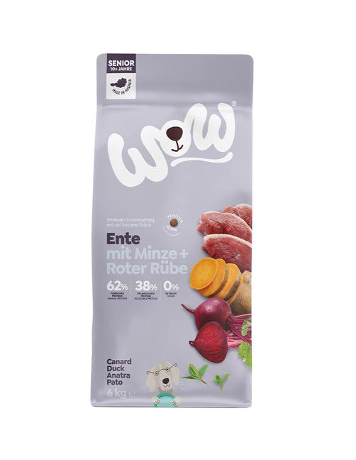 WOW Senior Ente mit Minze und Roter Rübe