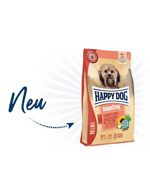Happy Dog Naturcroq Mini Lachs & Reis