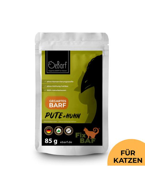 eBarf Komplettmenü Pute & Huhn - Fix-Baf® (Pouch)
