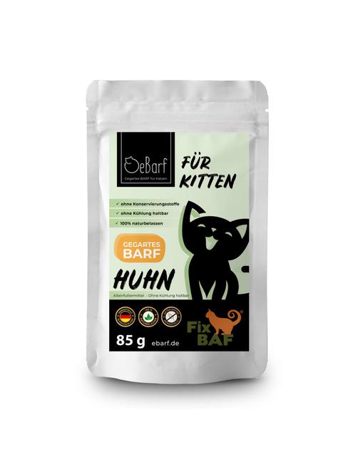 eBarf Komplettmenü Huhn Für Kitten - Fix-Baf® (Pouch)