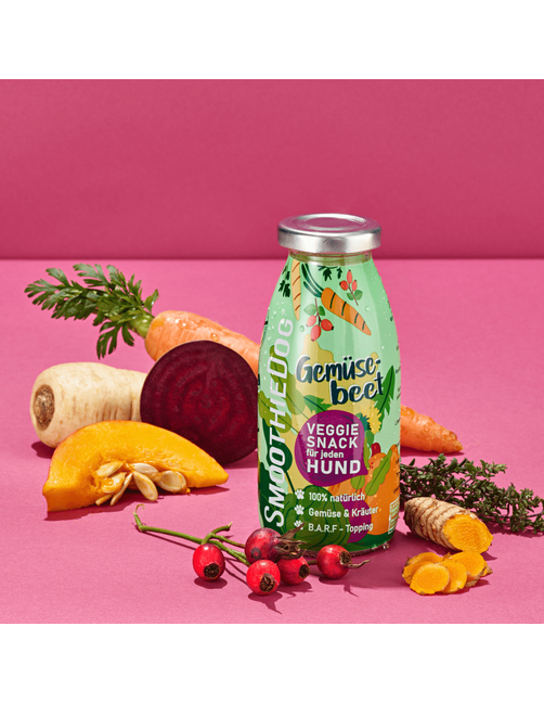 Hundesmoothie Gemüsebeet (Veggie) 12 x 250 g