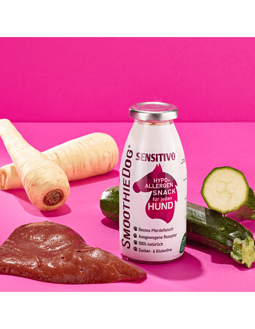 Hundesmoothie Sensitivo (Pferd) 12 x 250 g