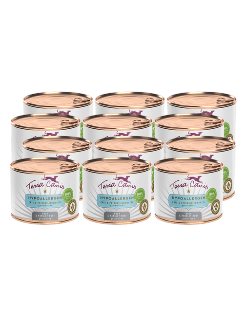 Hypoallergen | Ente mit Petersilienwurzel 12 x 200 g