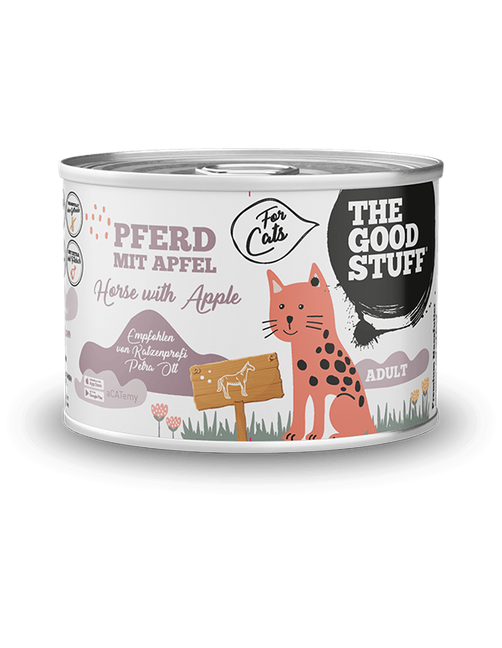 THE GOODSTUFF Pferd mit Apfel