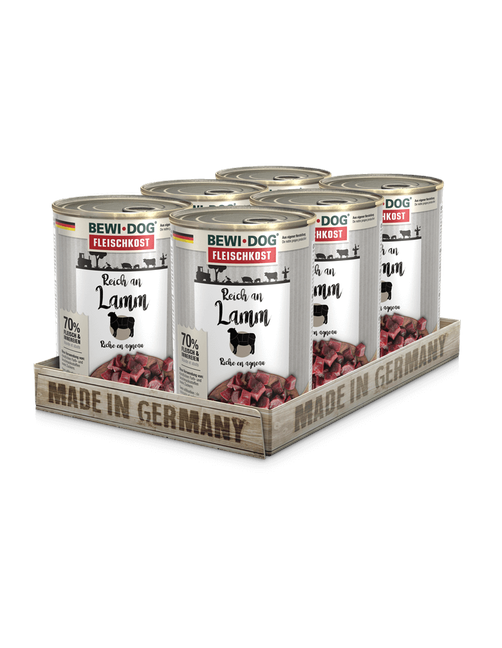 Fleischkost Reich an Lamm 2,4 kg