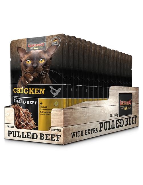 Chicken with Extra Pulled Beef 1,12 kg