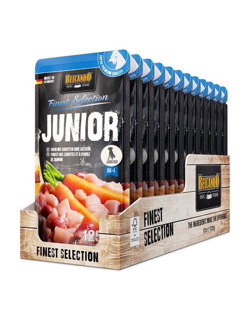 Junior Huhn mit Karotten und Lachsöl 1,5 kg