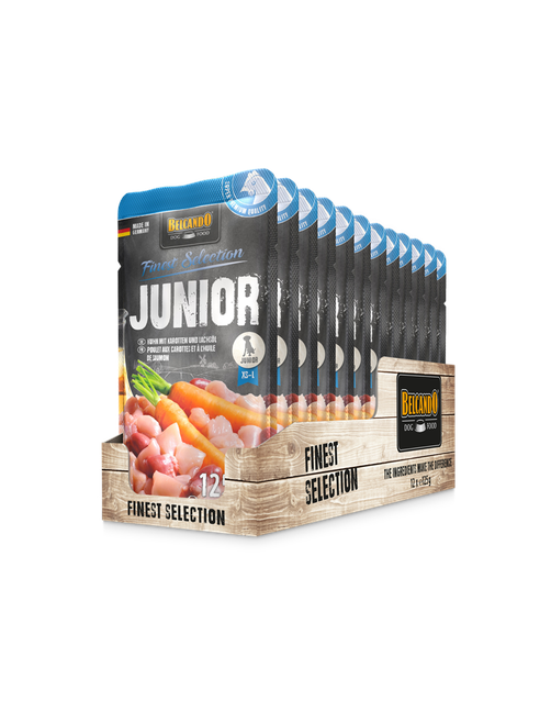 Junior Huhn mit Karotten und Lachsöl 1,5 kg