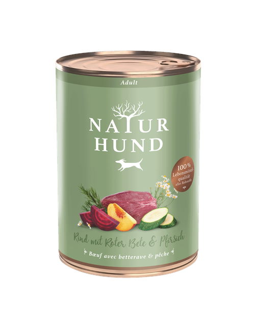 Terra Canis Naturhund | Adult Rind mit Roter Bete & Pfirsich