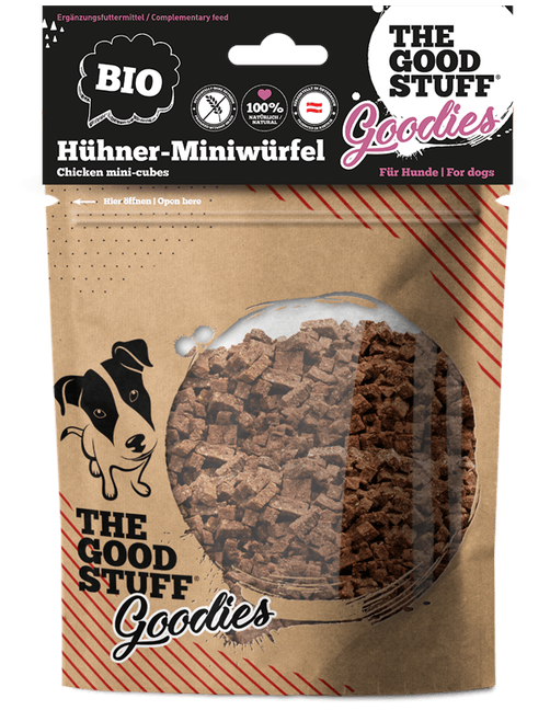 THE GOODSTUFF Bio Hühner-Miniwürfel