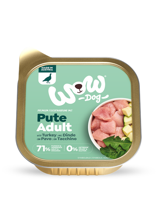 Mit Pute Zucchini und Löwenzahn 150 g