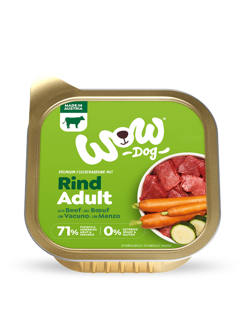 Mit Rind Karotte und Zucchini 11 x 150 g