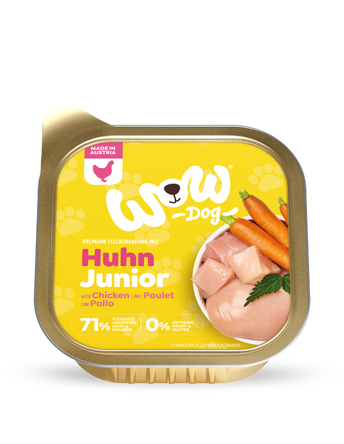 Mit Huhn Karotten und Brennnessel 11 x 150 g