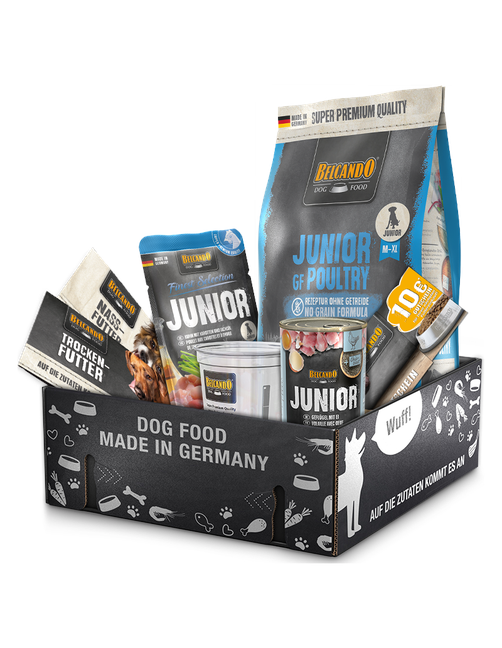 Belcando Dog Box Junior Gf Poultry