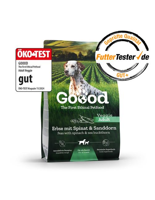 Adult Veggie - Erbse mit Spinat & Sanddorn 10 kg