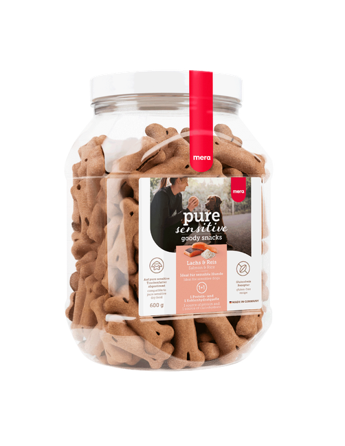 Pure Sensitive Goody Snacks Lachs & Reis 6 x 600 g