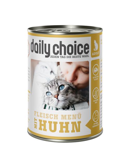 daily choice Fleischmenü mit Huhn