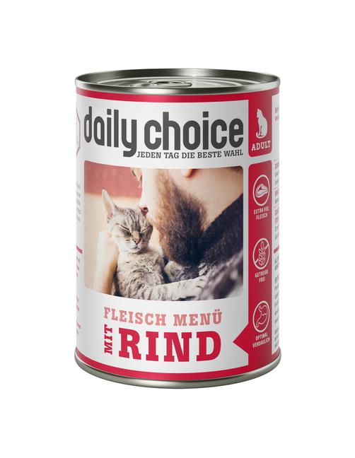 daily choice Fleischmenü mit Rind