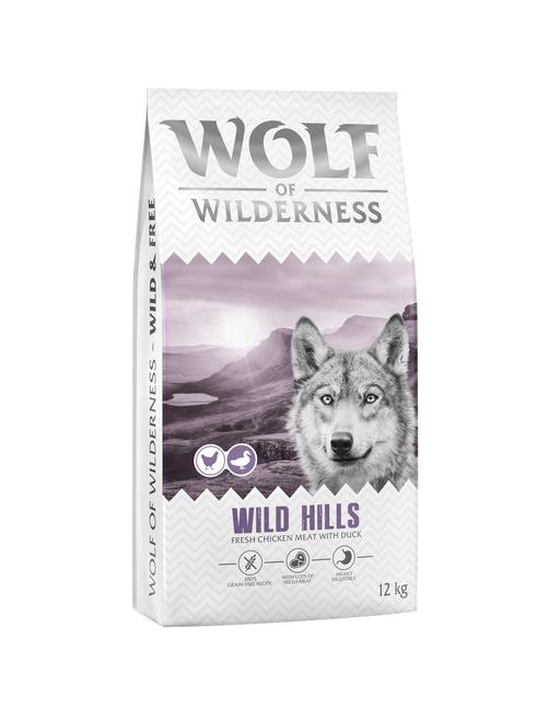 Adult Wild Hills Ente - Getreidefrei - Sparpaket 2 x 12 kg