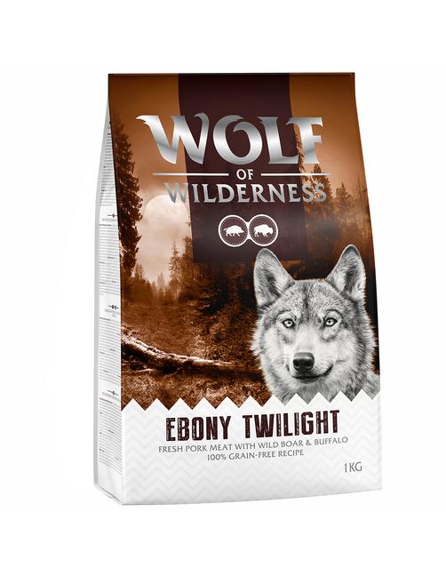 Wolf of Wilderness Ebony Twilight Wildschwein & Büffel - Getreidefrei
