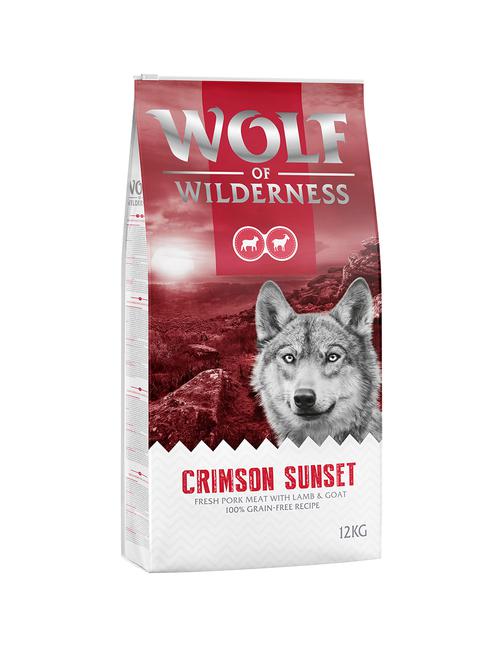 Wolf of Wilderness Crimson Sunset Lamm & Ziege - Getreidefrei Sparpaket
