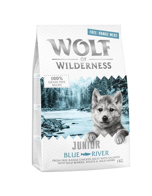 Junior Blue River - Freilandhuhn & Lachs - Sparpaket 5 x 1 kg