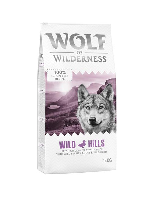 Wolf of Wilderness Trockenfutter - Getreidefrei - Wild Hills - Ente